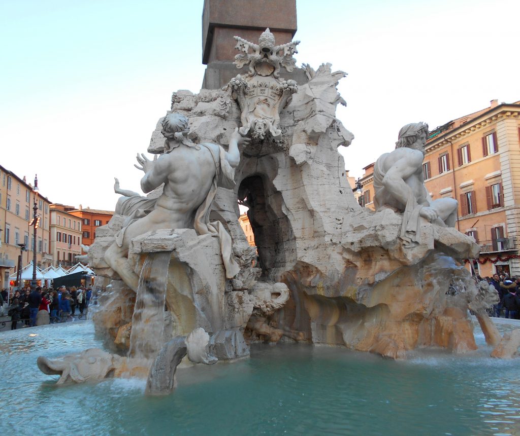 Fontana dei Fiumi di Gian Lorenzo Bernini, Piazza Navona