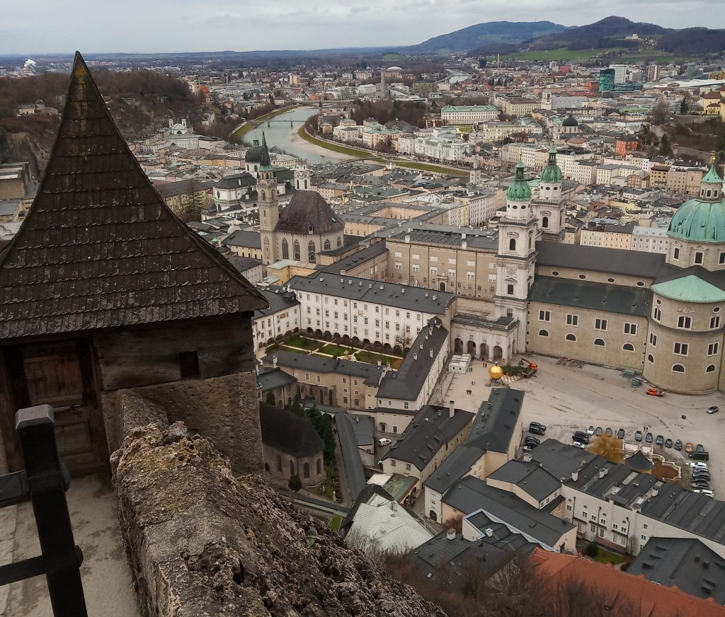 Panorama dalla Fortezza di Hohensalzburg