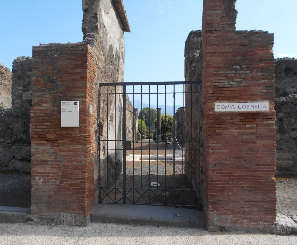 case di pompei antica, domus cornelia