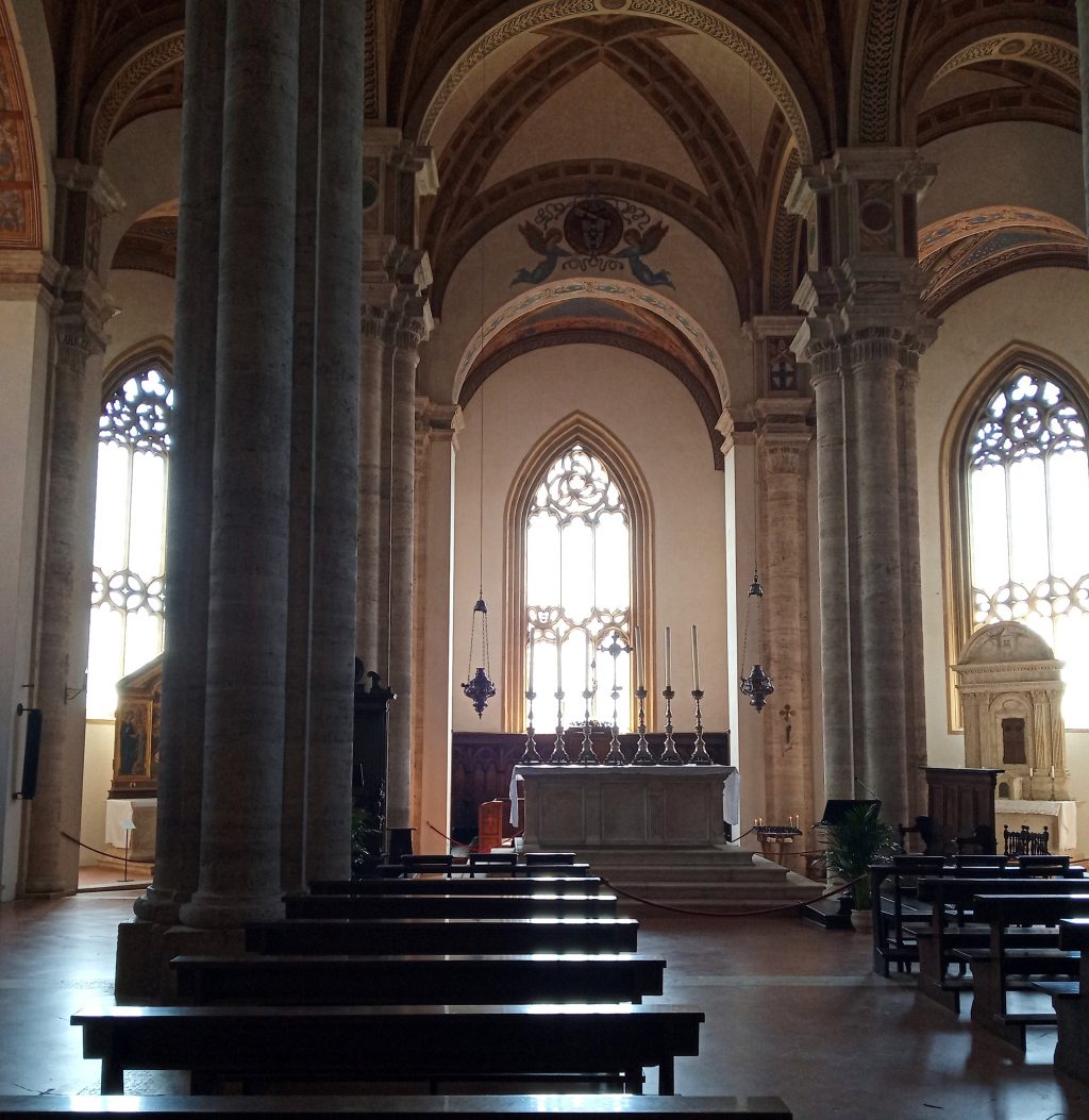 cattedrale di pienza, interno