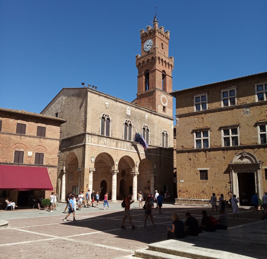 Pienza, Piazza Pio II