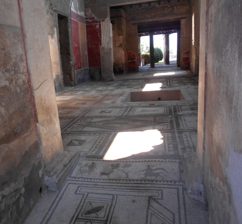 Casa di Paquius Procolus, case pompei interno