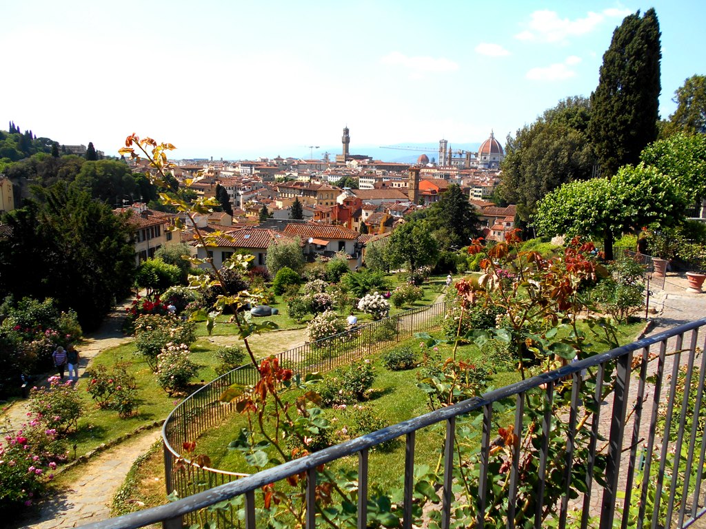 Panorama di Firenze dal Giardino delle Rose