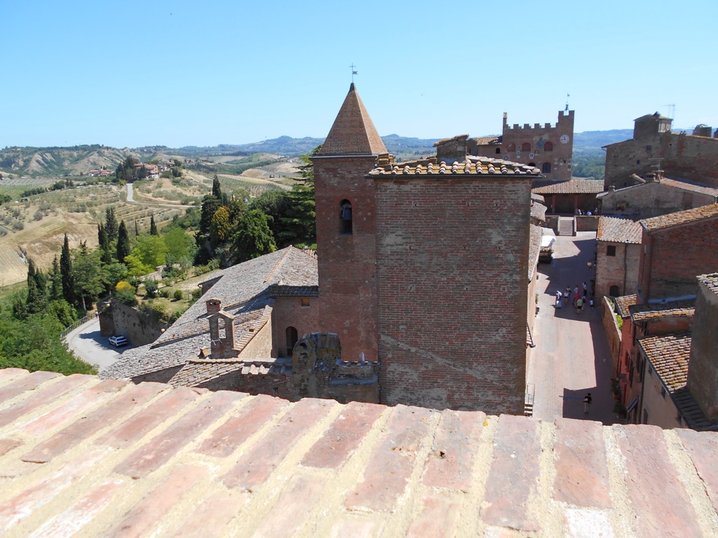 Panorama dalla torre di Palazzo Boccaccio