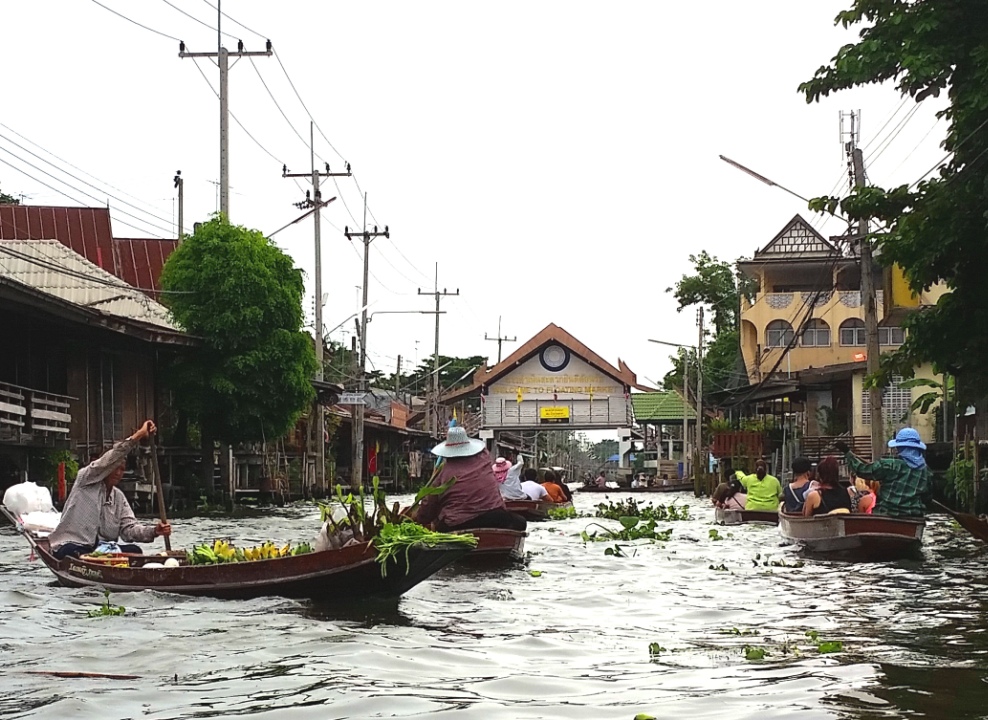 Thonburi, klongs, canali bangkok