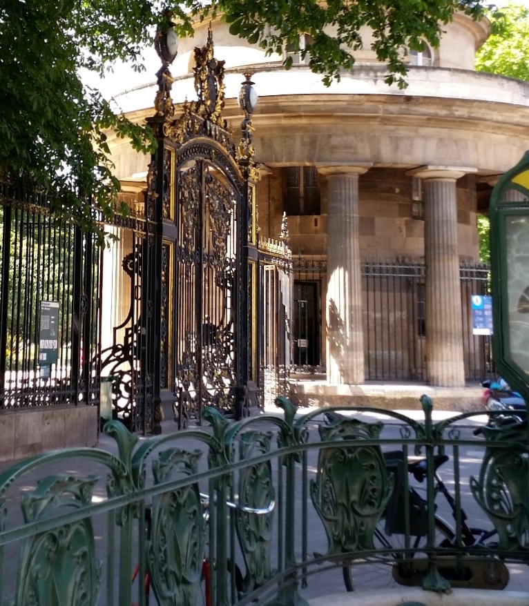 parigi art nouveau ingresso Parc Monceau