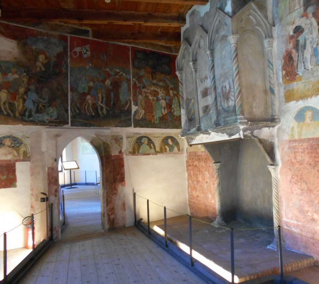 Castel Roncolo-Schloss Runkelstein affreschi