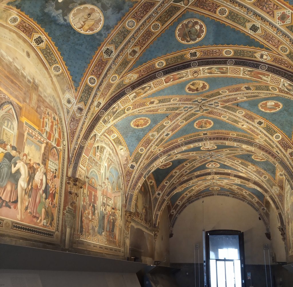 Pellegrinaio Santa Maria della Scala Siena affreschi