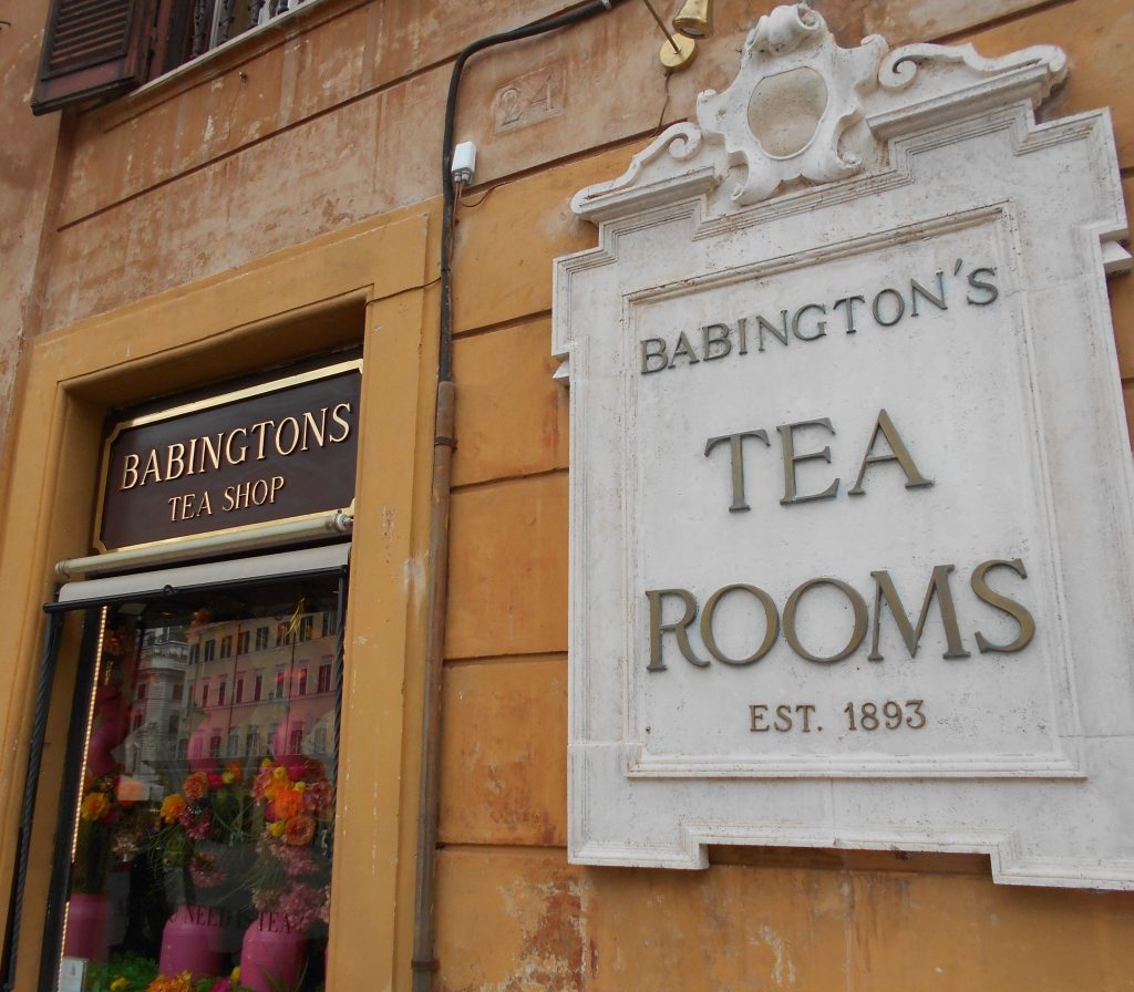 Babington's tea rooms piazza di spagna roma