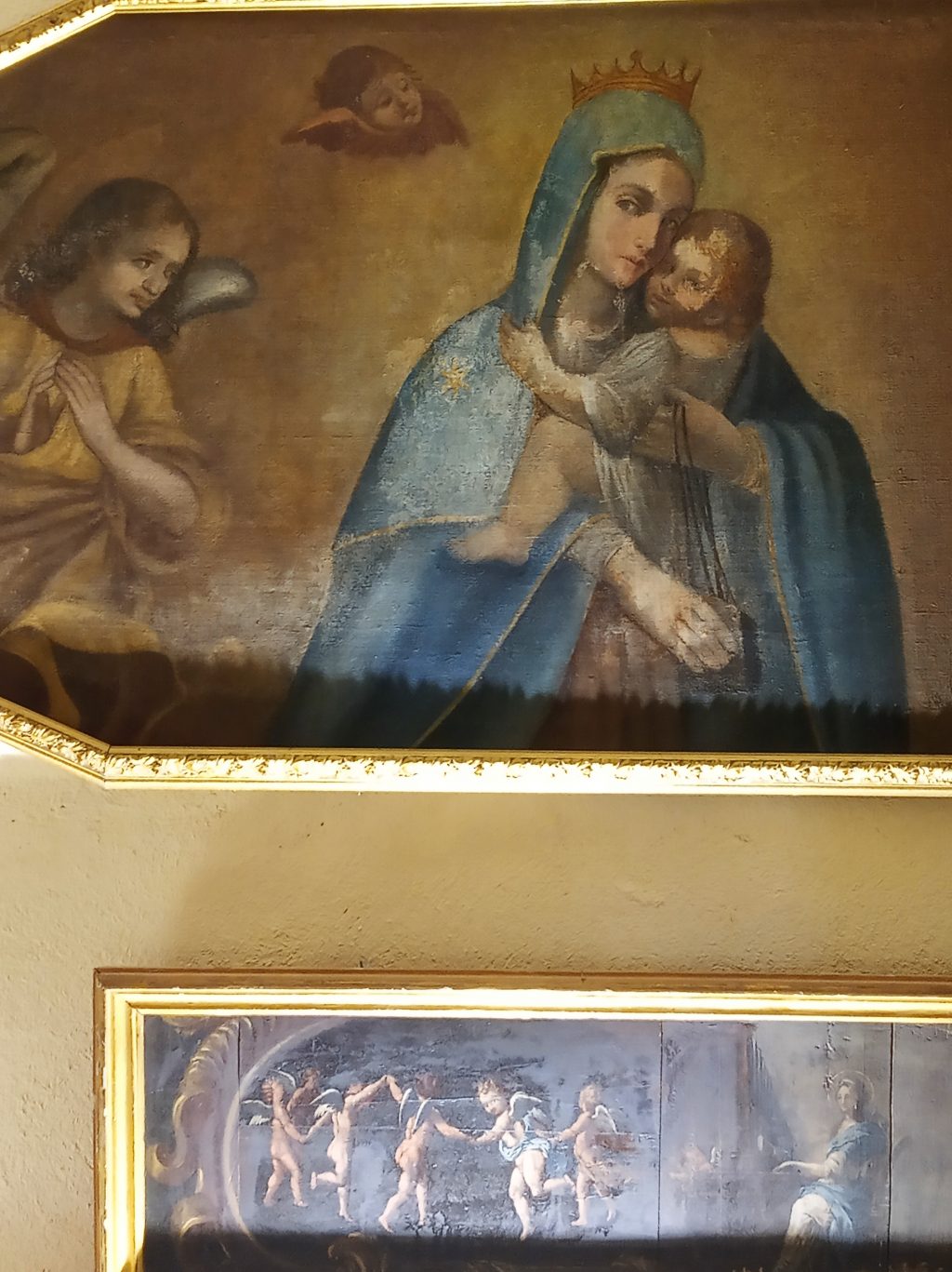 Madonna con Bambino e Santa Cecilia al piano