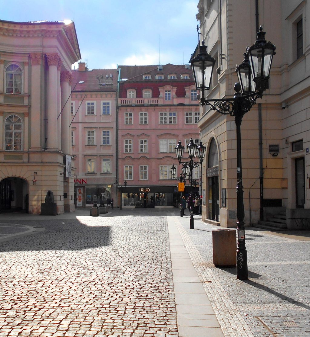 vie del centro di Praga