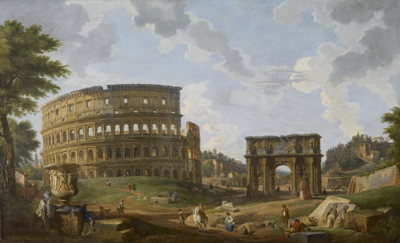Veduta del Colosseo, Giovanni Paolo Panini, 1747