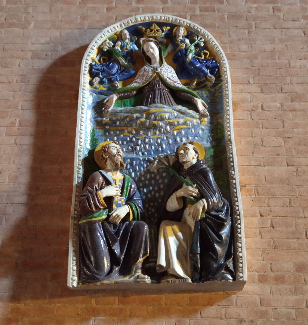 Madonna della Neve, Bottega della Robbia, Certaldo