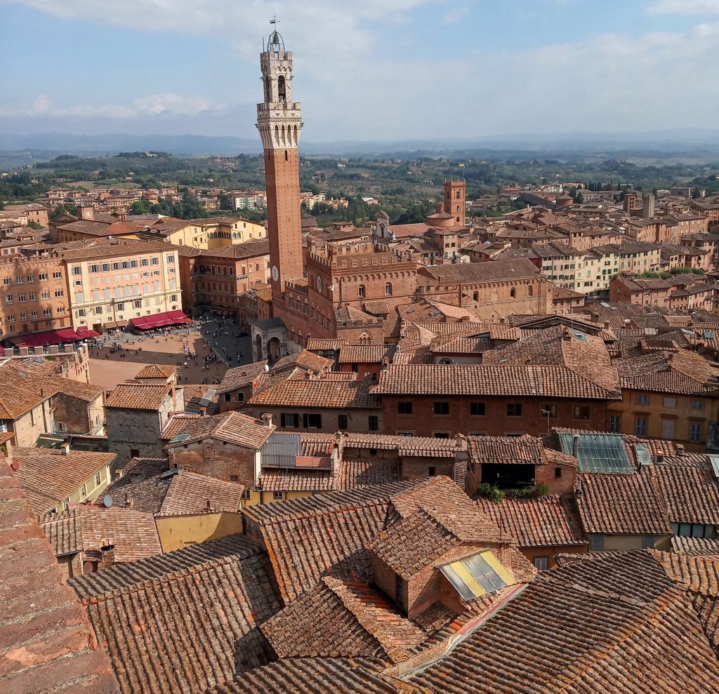 Panorama di Siena dall'incompiuto Duomo Nuovo