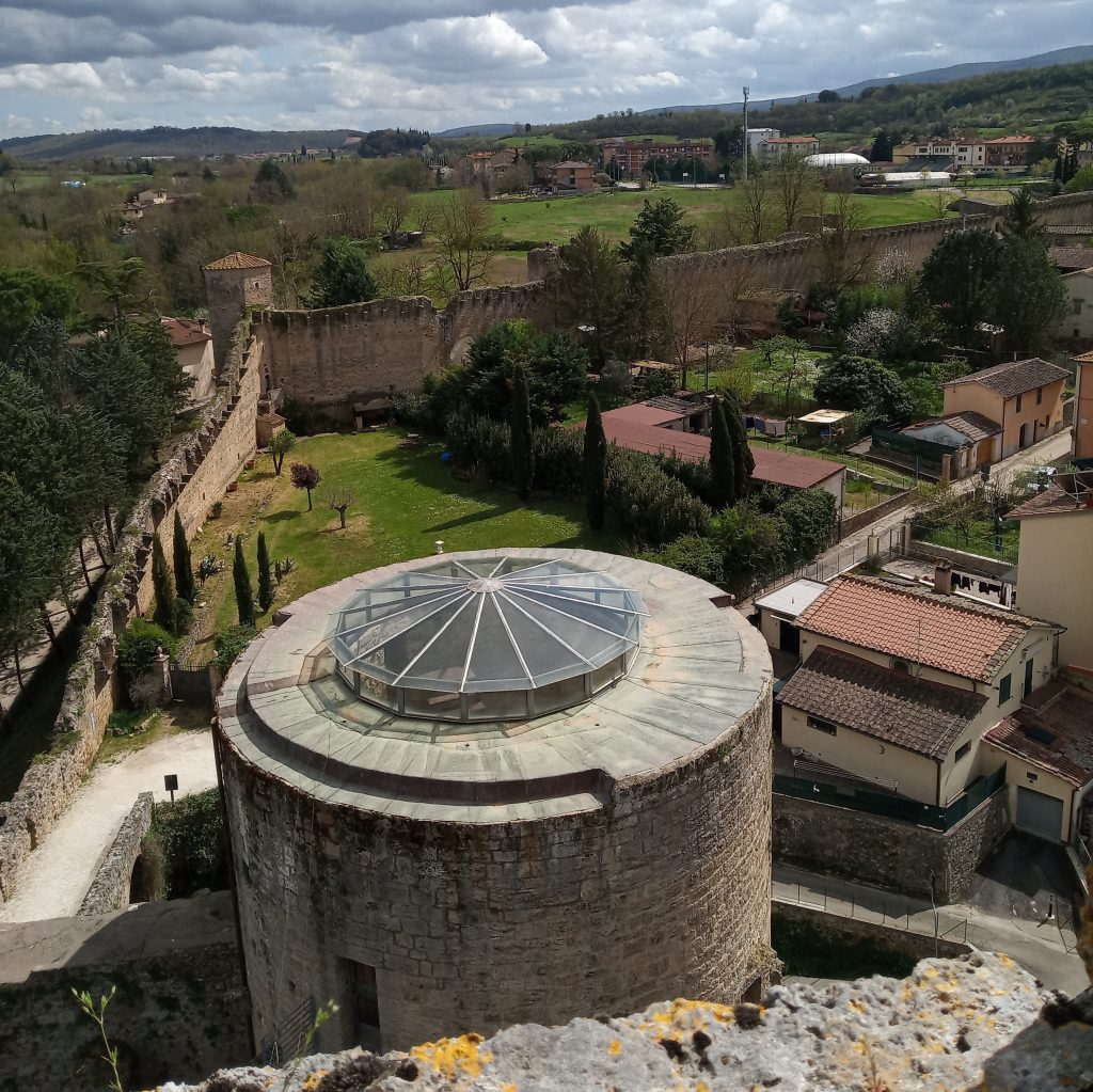 Staggia Senese, panorama dal castello