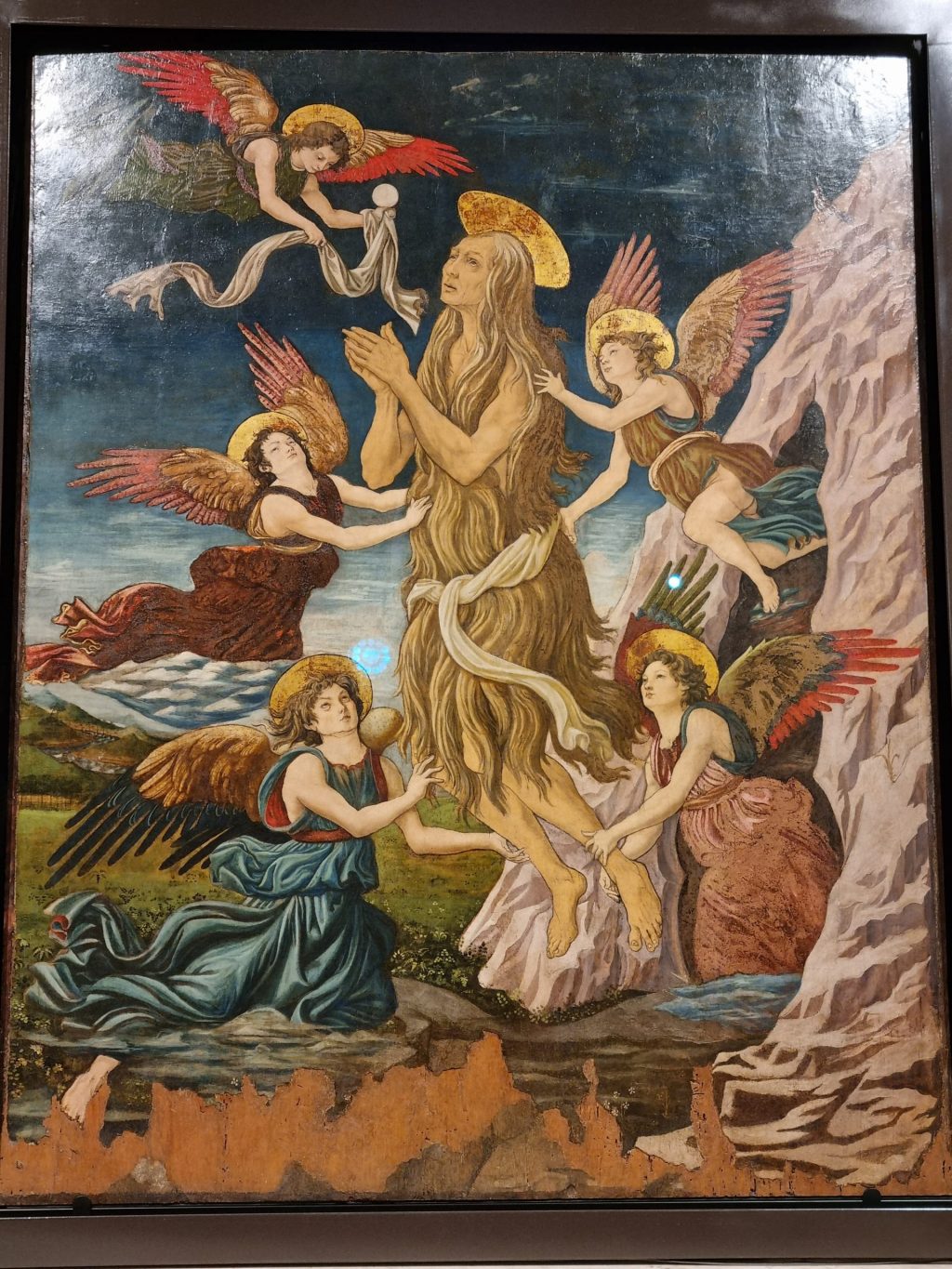 Maria Egiziaca, Antonio del Pollaiolo, Staggia Senese