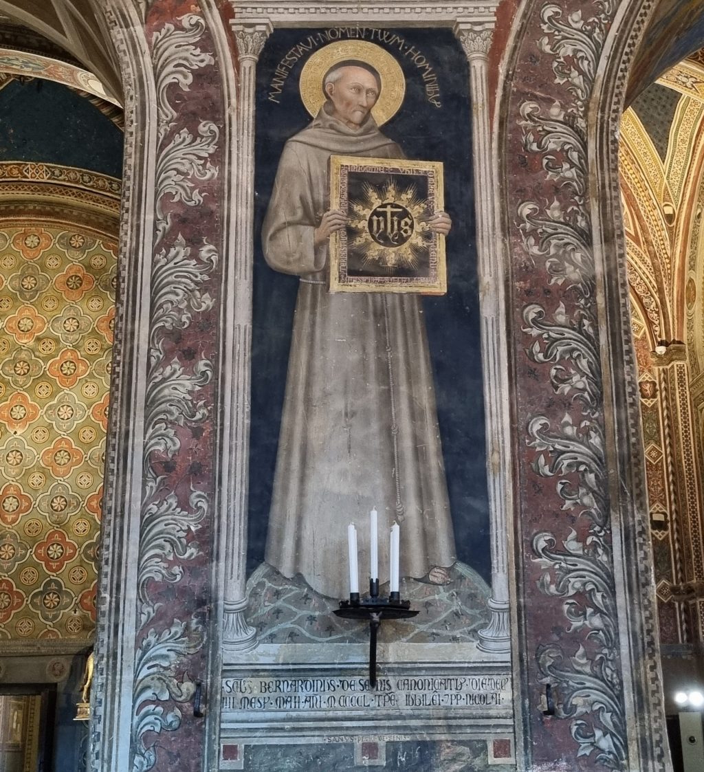 San Bernardino, Palazzo Pubblico, Siena