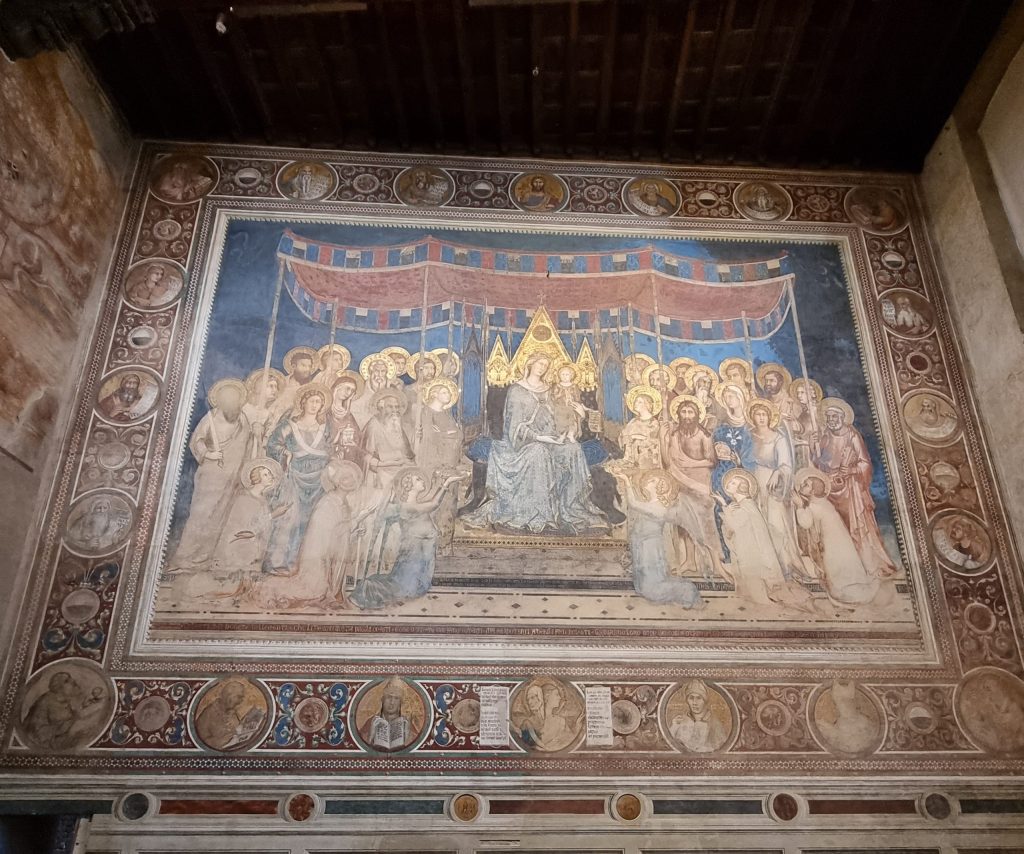 Maestà di Simone Martini, Palazzo Pubblico di Siena