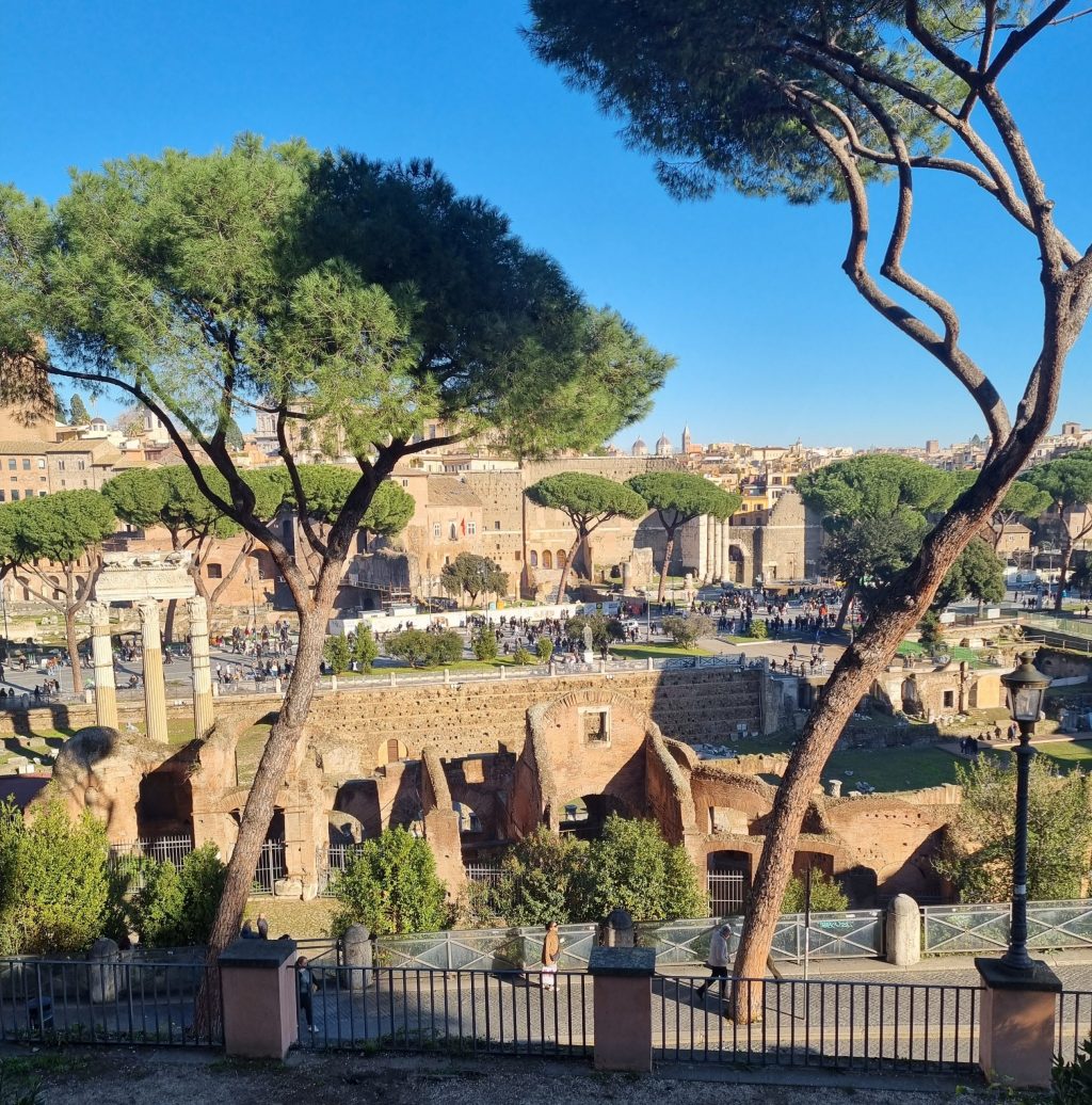 Via dei Fori Imperiali dal Campidoglio